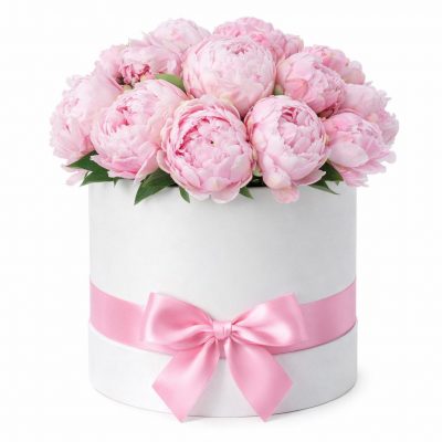 Цветы в коробке «Звездный праздник»